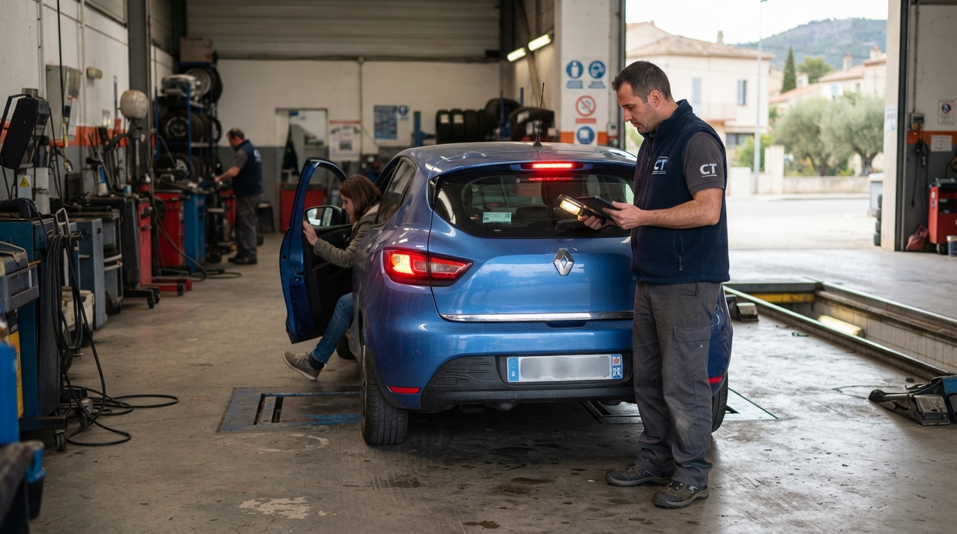 autosur martigues vous explique pourquoi le contrôle technique vérifie le bon fonctionnement de vos feux stop et comment éviter une contre-visite.